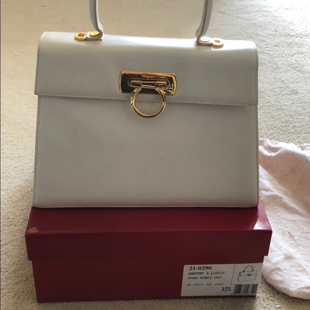 Authentic Gently used Salvatore Ferragamo handbag